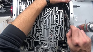 4l60e rebuild/reassembly part 11 (accumulators, valve body) video 1 of 2