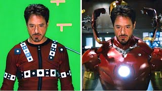 Iron Man Before & After Special Effects!