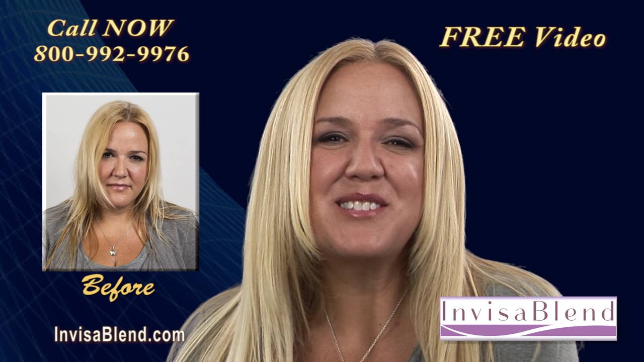InvisaBlend: Most Advanced Hair Extensions That You Can Wear 3-4 Years.Free Trial