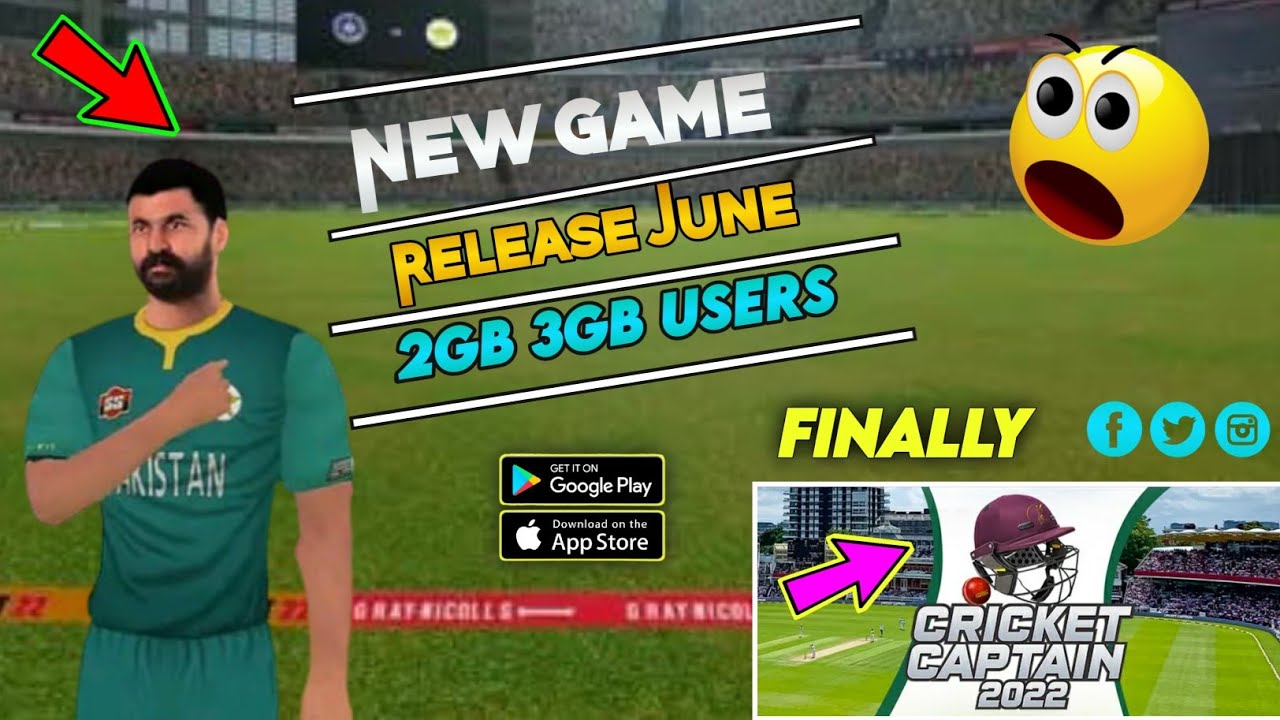 New Game Launched | Cricket Captain 2022 Finally Android 2GB 3GB Users | Full Review Brand New Game🔥
