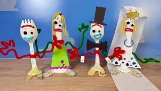 Toy Story 5 Custom Forky And Karen Beverly