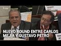 Rifirrafe entre Carlos Felipe Mejía y Gustavo Petro en el Senado