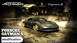 Modif Porsche Cayman S & Test Drag Race | NFS Most Wanted