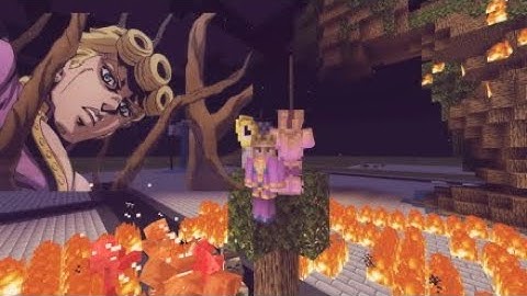 MCPE/MCBE JoJo Stand tutorial|How to grow a tree like Giorno|