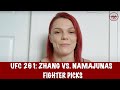 UFC 261: Weili Zhang vs. Rose Namajunas Fighter Picks