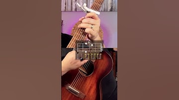 Thumbnail of Marry You by Bruno Mars Guitar Tutorial! #shorts #guitar #music #youtubeshorts #guitarra #musica