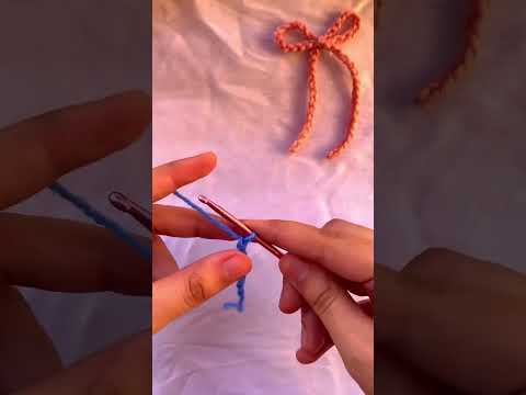 فيونكة كروشيه سهلة للمبتدئين