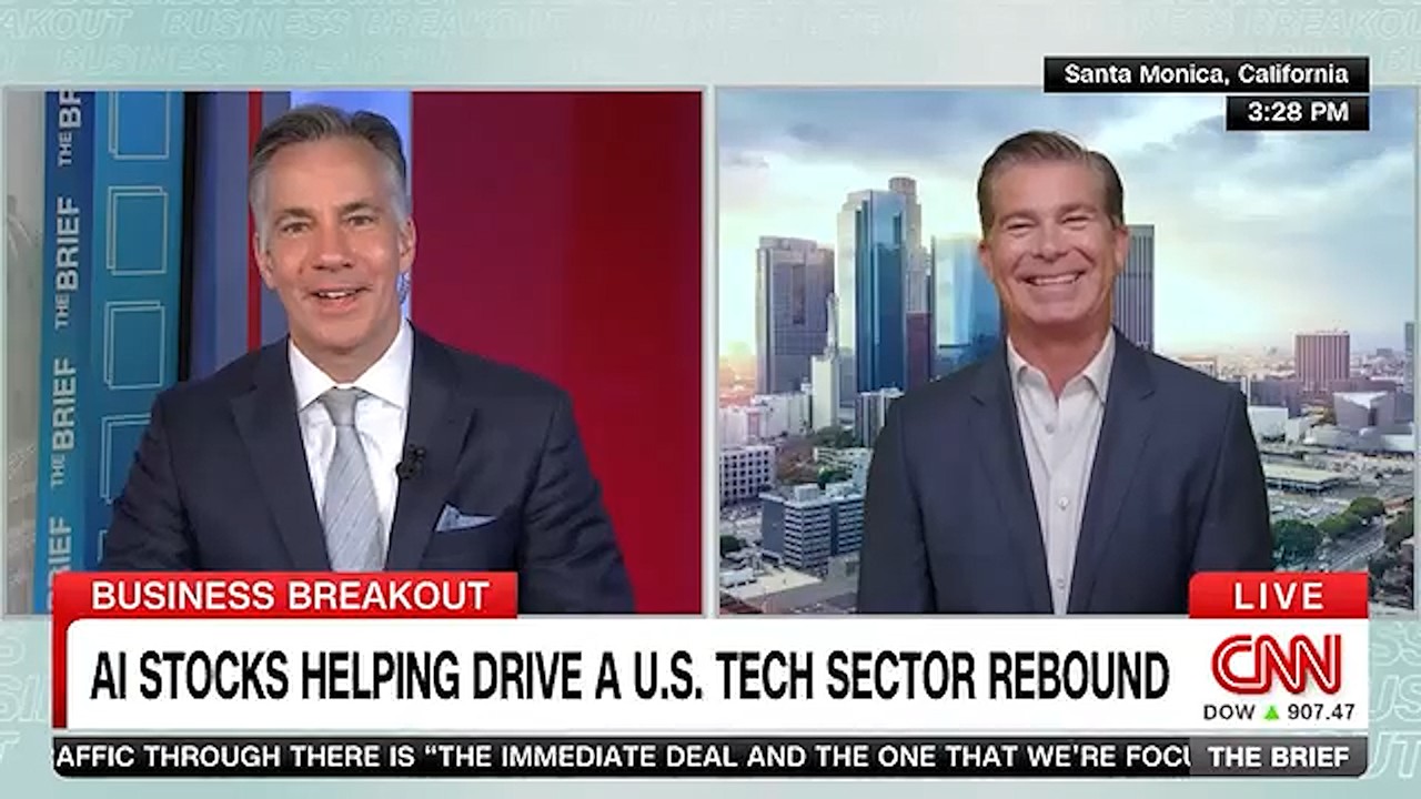 CNN: Ross Gerber - "There is no bubble" around A.I.