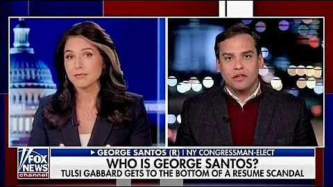 Tulsi Gabbard Interviews George Santos, Goes TERRI...
