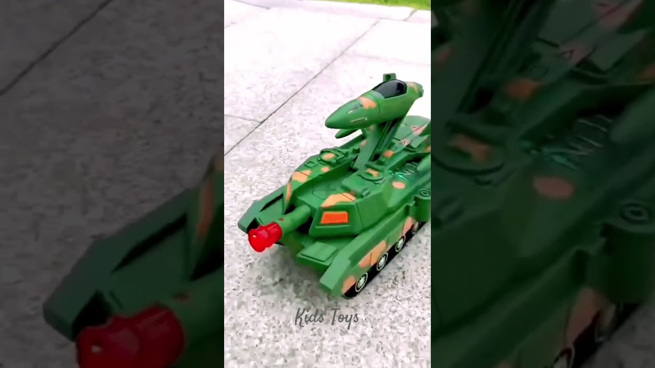 Army Plane Electric Tank Toy.