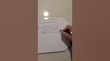 Math Word Problems Pt. 11 (Distance between two points)