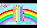 Numberblocks em Português Brasil | Contando sobre o Arco-Íris 🌈 | Matemática para crianças