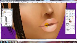 How to edit lips (quick imvu tutorial)  [HD]