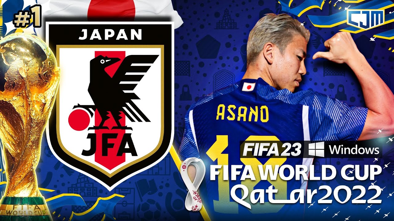FIFA 23 Japan Career Mode | World Cup 2022 | Germany vs Japan! Melawan Kemustahilan Ultimate #1
