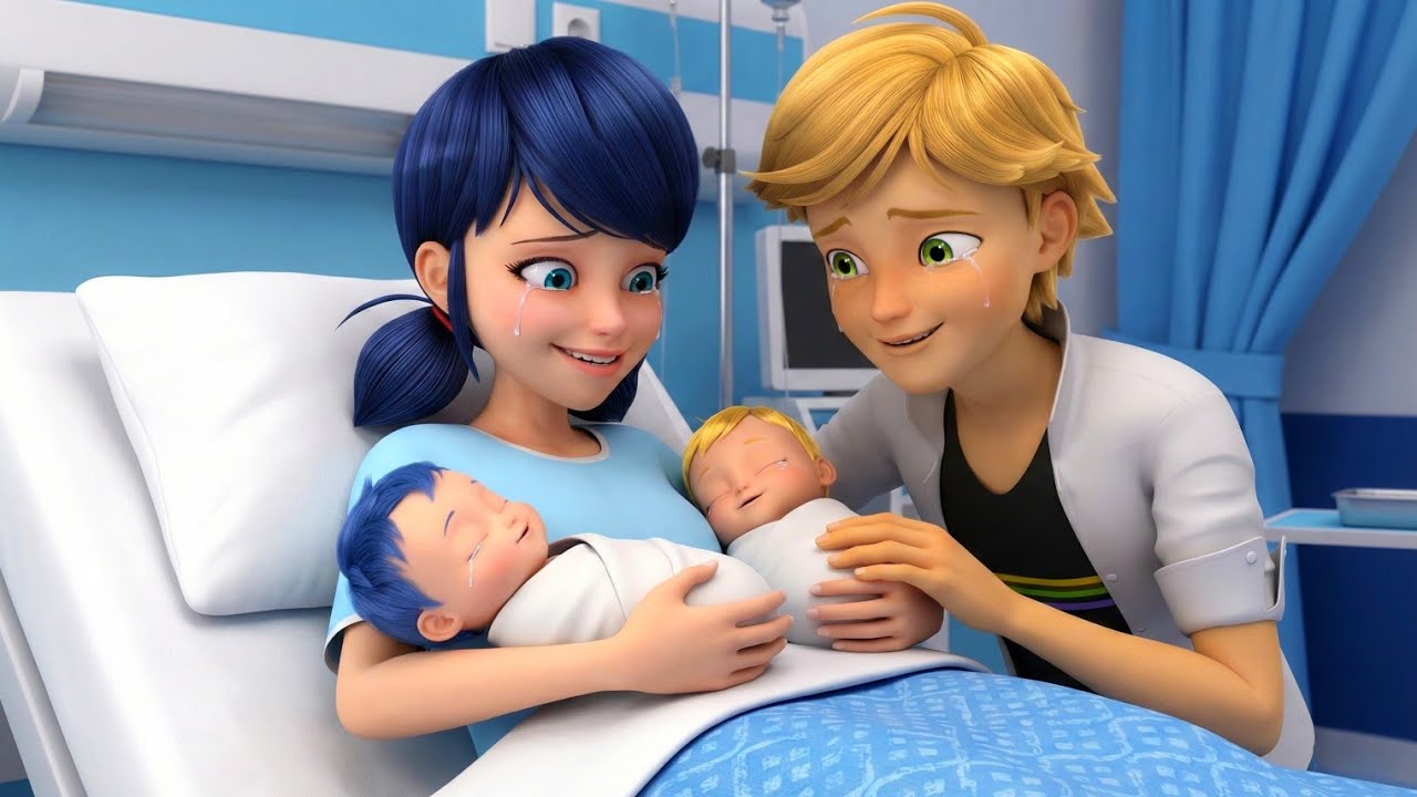 Marinette Gives Birth To Twins!! ❤️💕 Chloe Kidnaps Her Boy! 🔥😭 