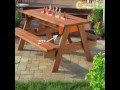 DIY Picnic Table with a Built In Cooler DIY Picnic Table with a Built In Cooler