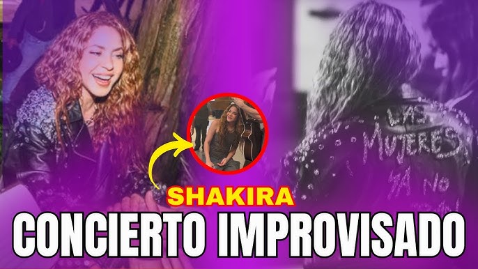 CONCIERTO IMPROVISADO de Shakira en CHILE y BRUTAL llegada a Argentina - YouTube