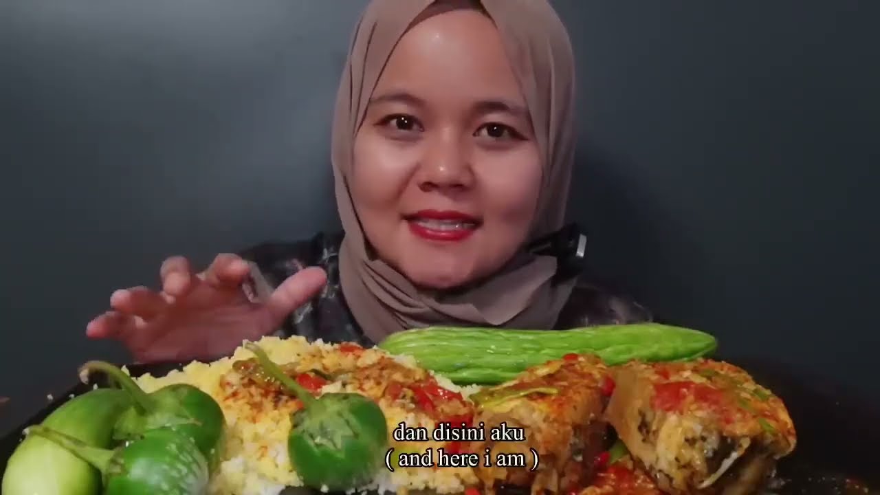 SEDIKIT NASI JAGUNG ANDALAN!! IKAN TUNA HITAM PEDAS BIKIN ENAK