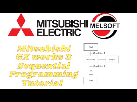 Mitsubishi GX Works 2 | Ablaufprogrammierung in Kontaktplanlogik | FX0N-24MR-ES