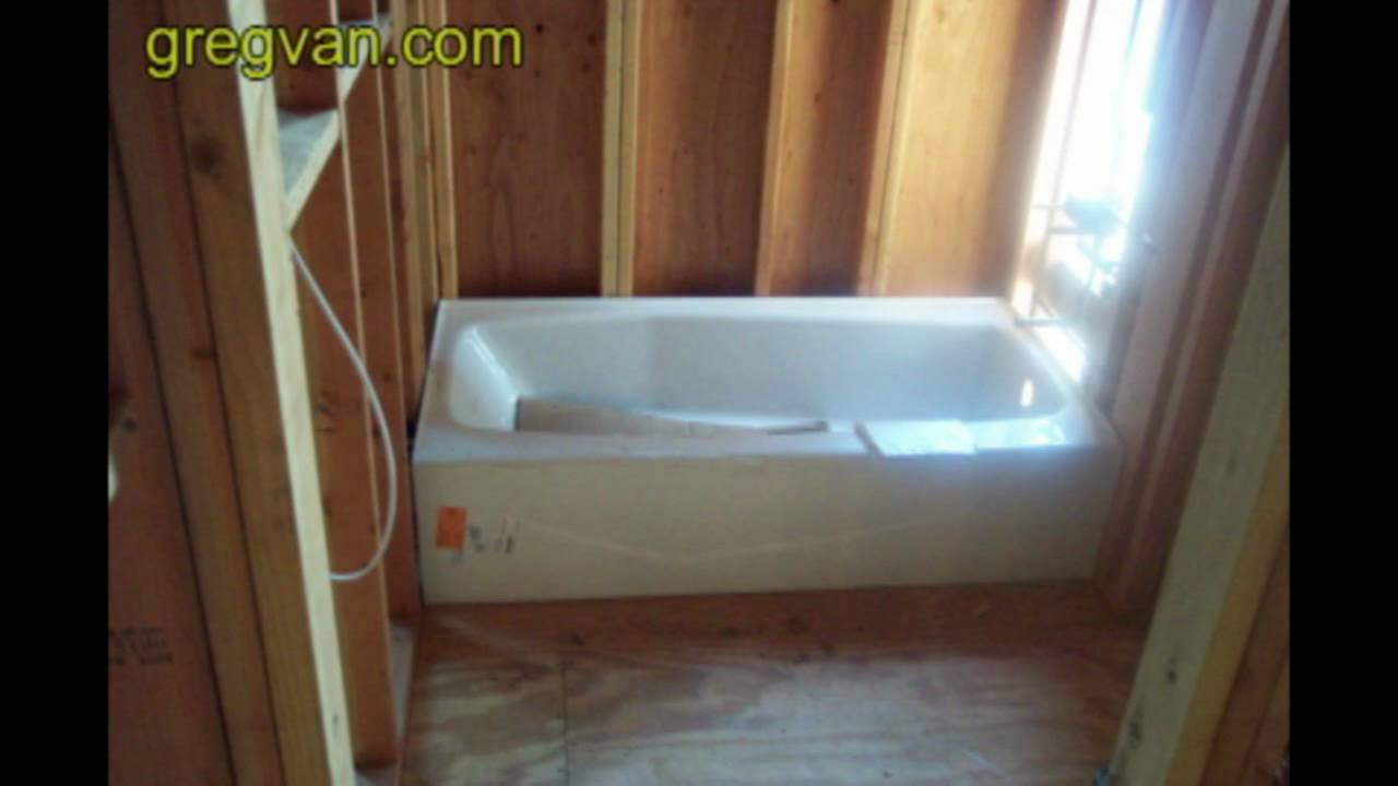 Bathtub Framing Tip Advanced Carpentry Techniques and