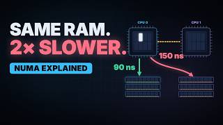 NUMA Explained: Why Half Your Server's RAM Is Slower