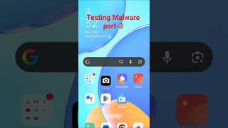 Testing you are an idiot Malware on my real phone😭 #fypシ #malware #testing  #shorts