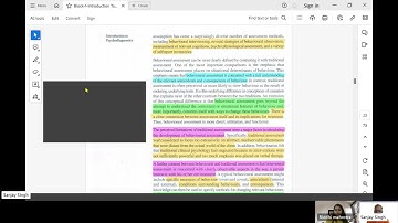 IGNOU-Clinical Psychology-MPCE 012-Block 1-Unit 2- Methods of Behavioural Assessment