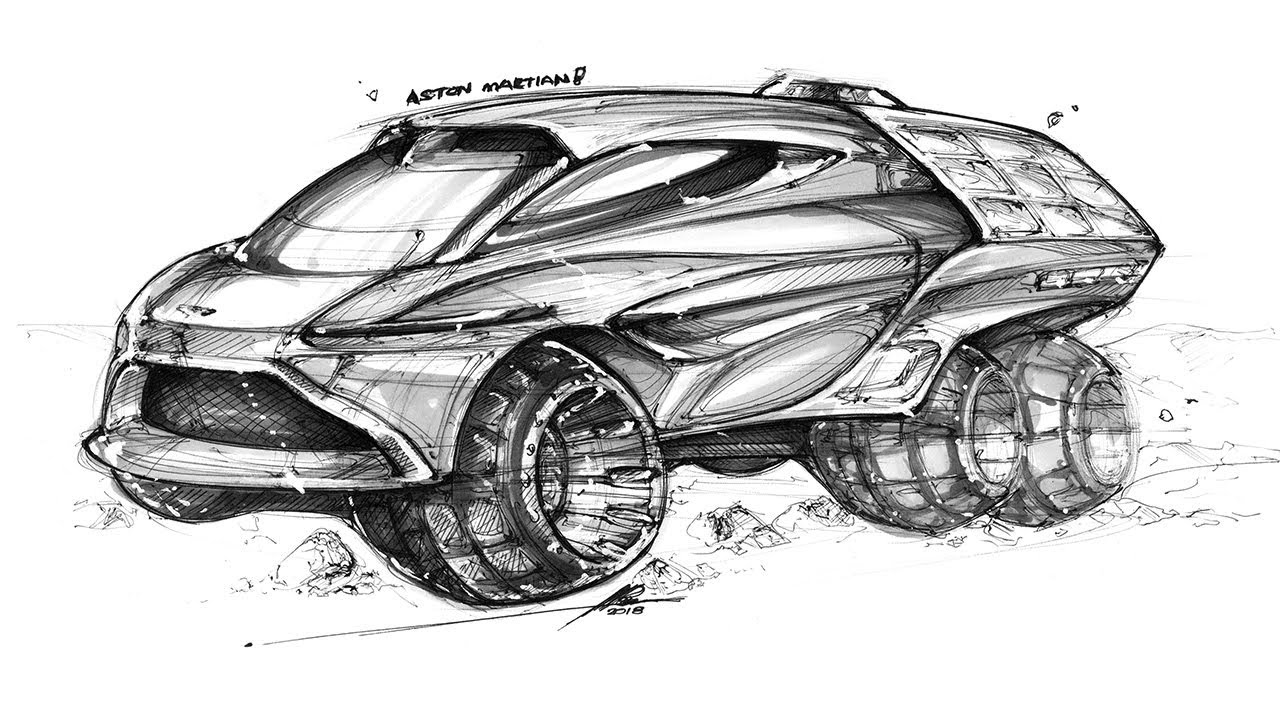 "Academic Drawing" Episode I: Aston Martian