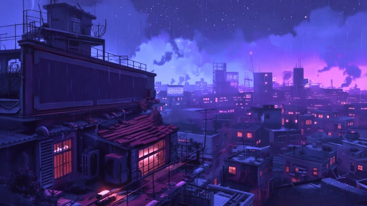 Quiet Room Rain Vibes 🌙 Lofi Mix for Relax & Study | Live Stream by The Japanese Town