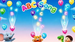 Abc Song For Kids Learn Alphabet A To Z Kids Town Nursery Rhymes For Toddlers