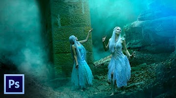 Photo Manipulation Mystery Fantasy Forest - Photoshop Tutorial