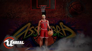 Animated Low poly Game Ready Basketball team/ 3D