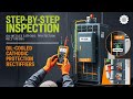 Step by Step Inspection of Oil Cooled Cathodic Protection Rectifiers. rust