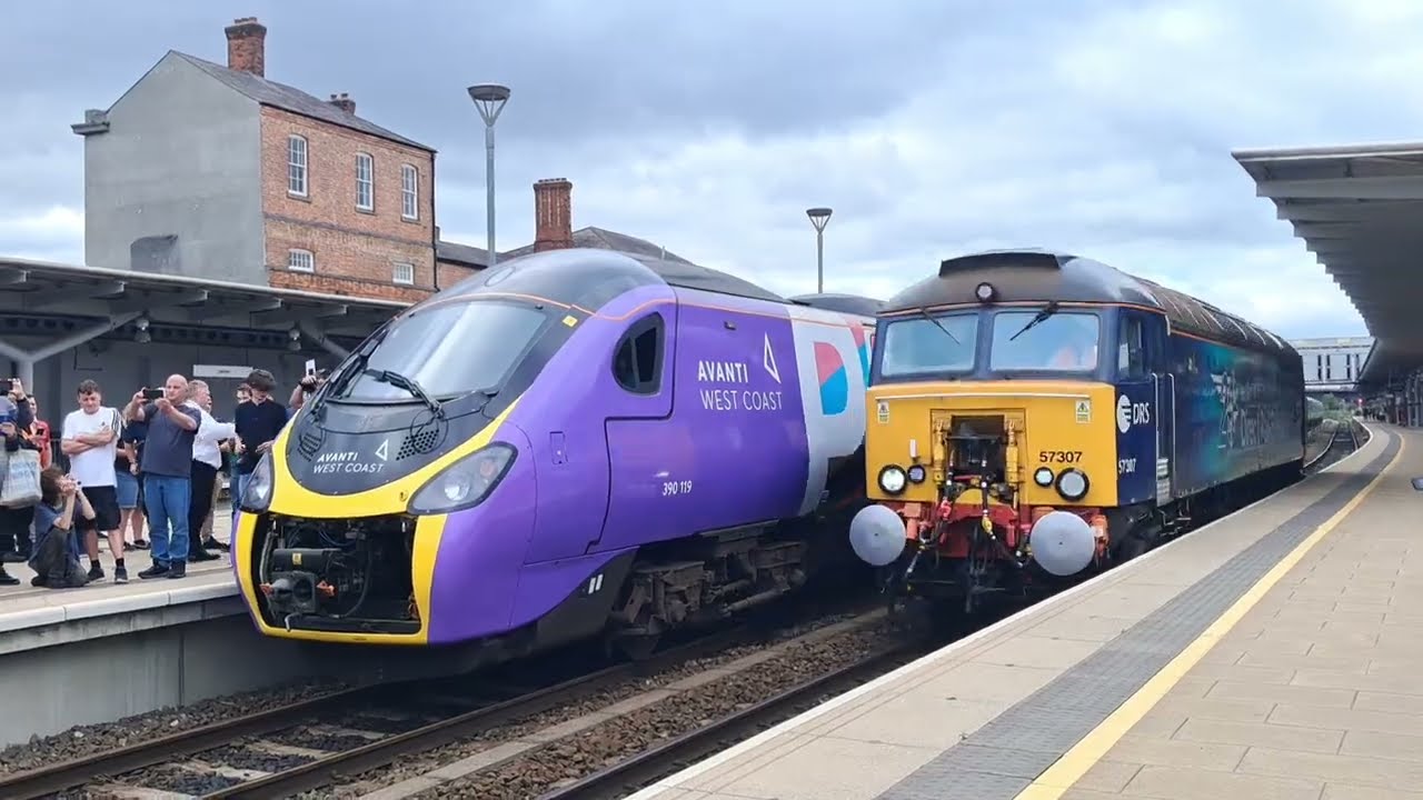 57307 Passing Derby With Mega Tones! (31/7/25)