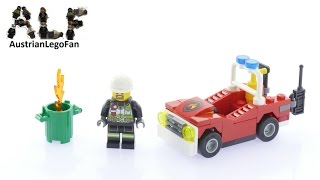 Lego City 30347 Fire Car - Lego Speed Build Review