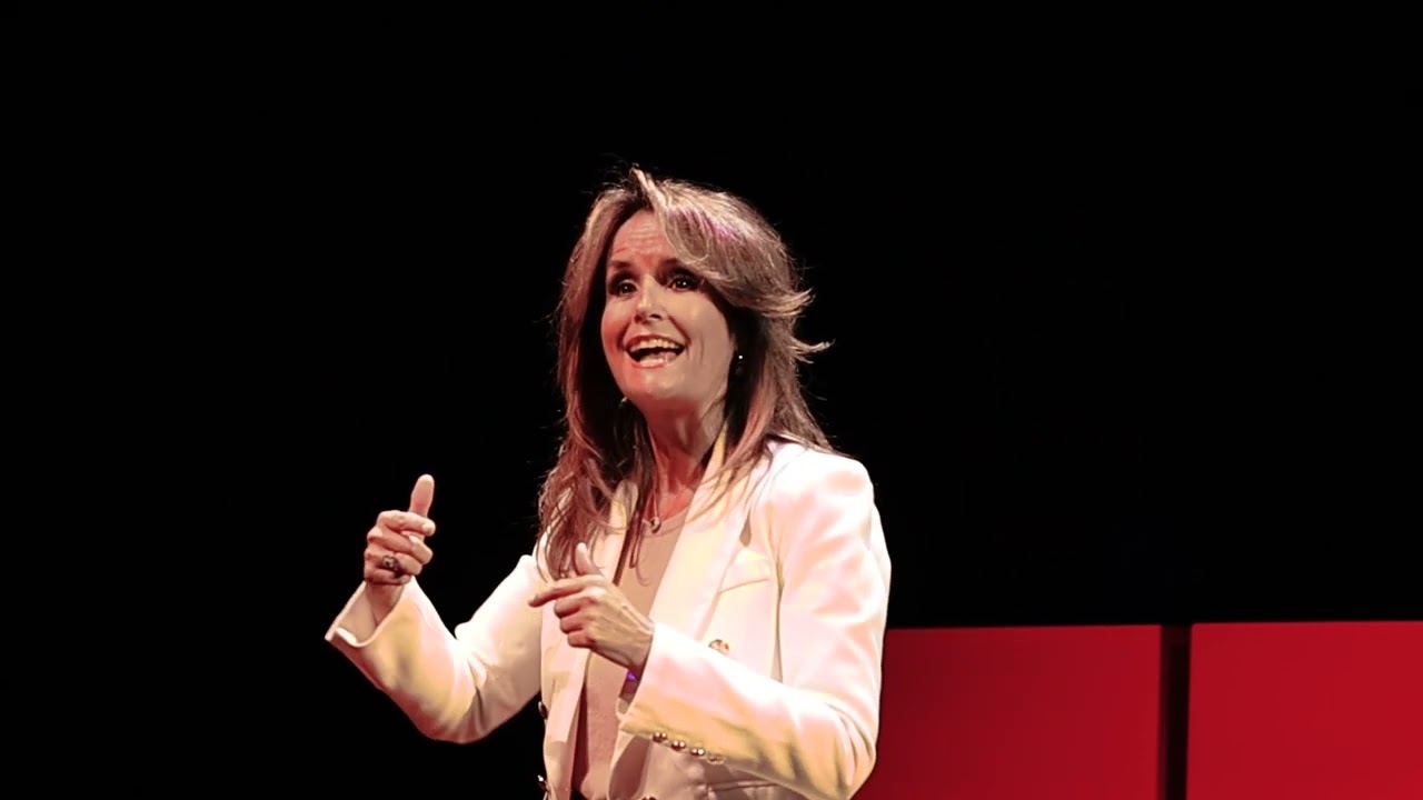 Holly Smithson on the TEDx San Diego stage