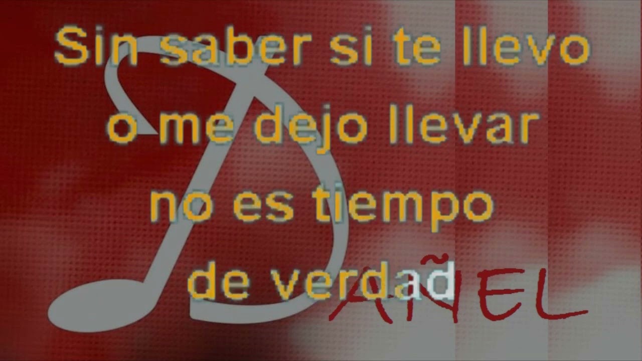 CHAYANNE - TIEMPO DE VALS  - Karaoke