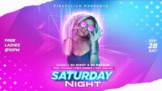 Saturday Night| Free Psd | By Firstclick