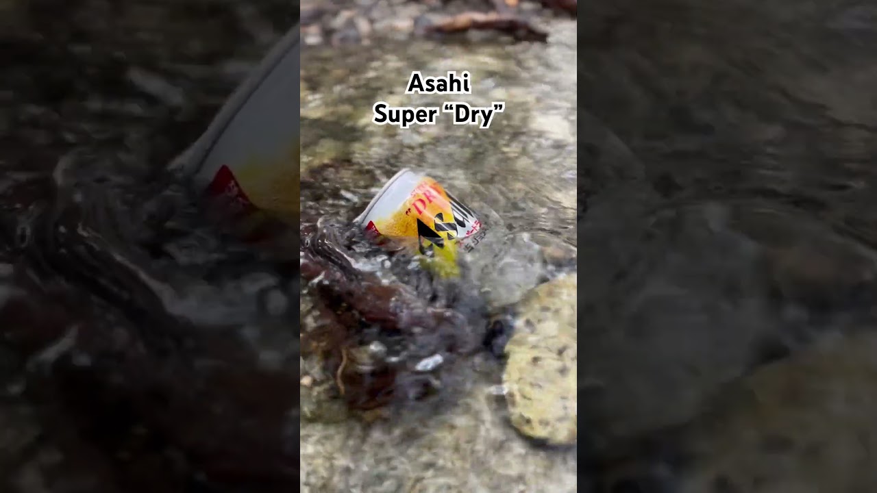 Asahi super dry beer 