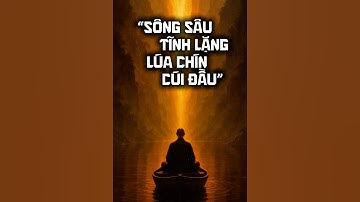 Sông sâu tĩnh lặng, lúa chín cúi đầu!              #thuctinhtuduy