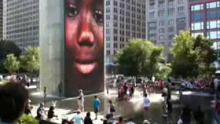 Crown Fountain, Millennium Park, Chicago