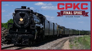 CP 2816 'Empress' Across Iowa: The Final Spike Tour