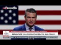 FULL SPEECH: Secretary Hegseth Delivers Inspirational Remarks on Having Faith - 05/17/26