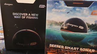 Deeper pro+ unboxing and demo - Fishing - Smart sonar