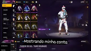 mostrando minha conta                                                  primeiro video