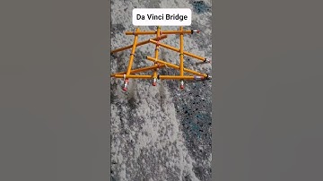 Da Vinci Bridge!! 🌁   #shorts #tutorial #tutorials