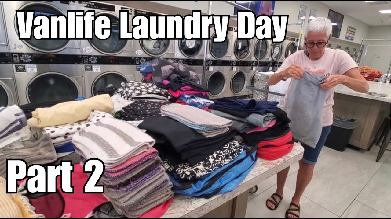 Van Life Laundry Day (Part 2) | Folding, Sorting & Putting Everything Away