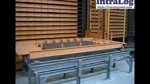 AS/RS Sheetmetal Shop With Stacker Crane