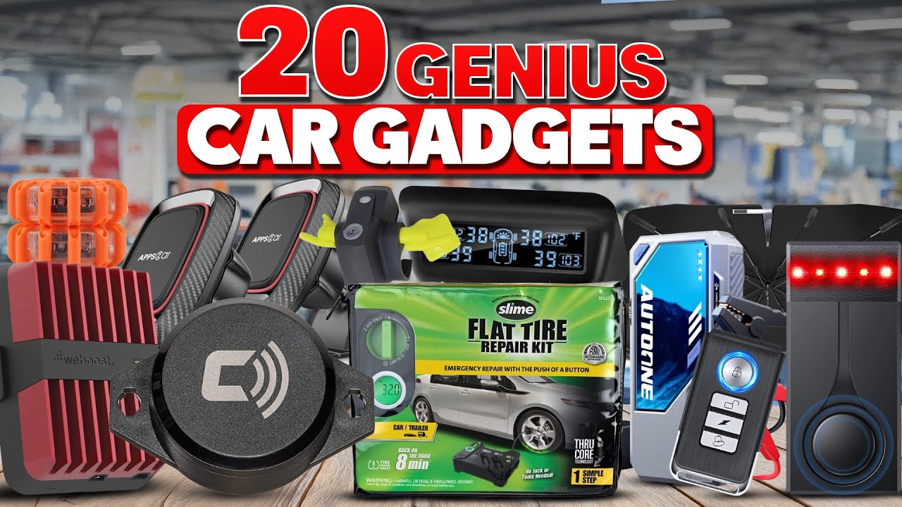 20 Genius Car Gadgets on Amazon That Make Driving More Enjoyable - YouTube