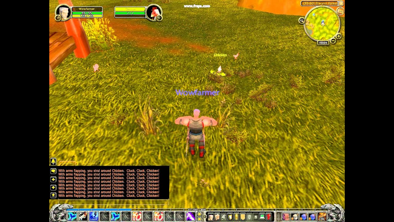 Westfall Chicken - Wow Vanity Pet Part 1.avi